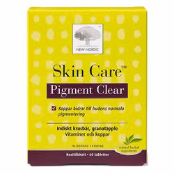 New Nordic Skin Care Pigment Clear 60 tablets