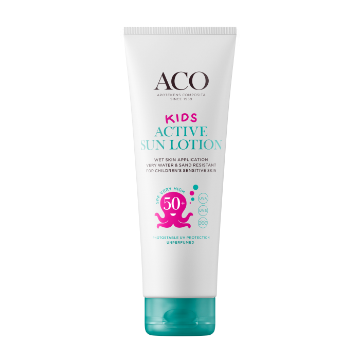 ACO Sun Kids Active Lotion SPF 50+,  250 ml