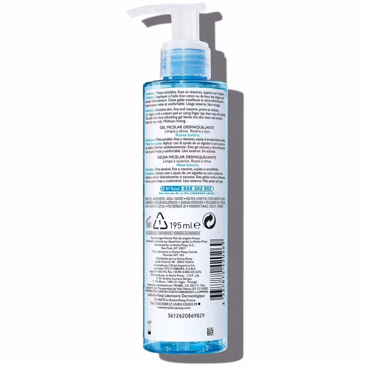 Rosaliac Make-Up Removal Gel 195 ml