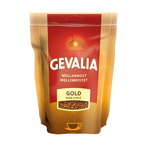 Gevalia Snabbkaffe Gold Mellanrost Refill 200g