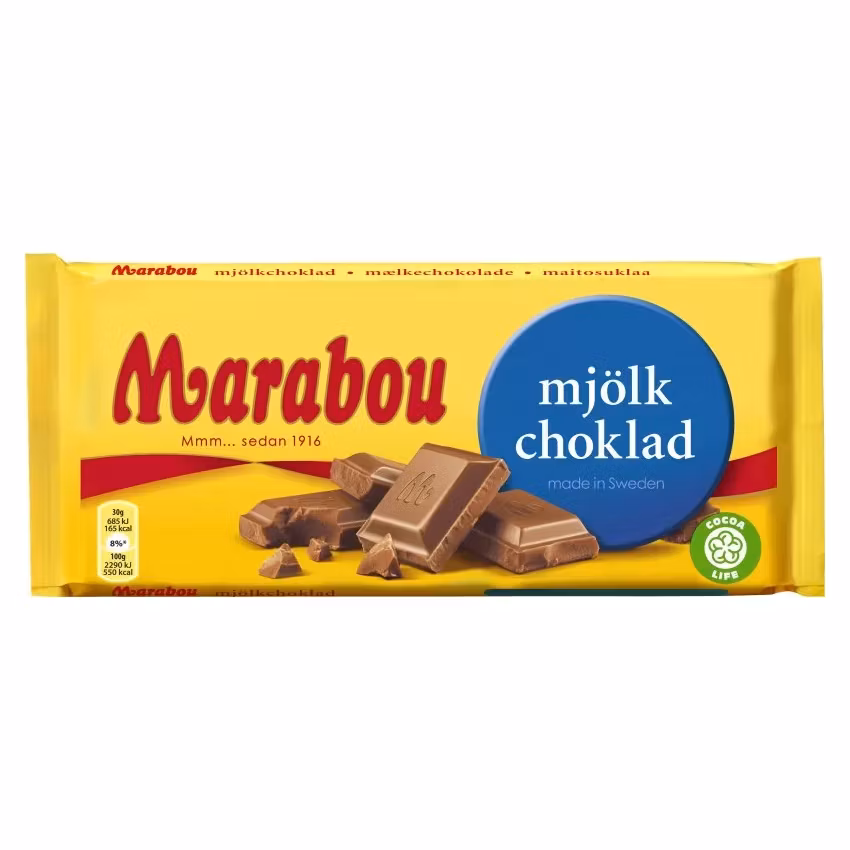 Marabou Milk Chocolate 200g