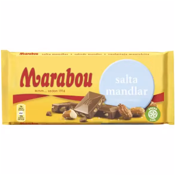 Marabou Salta Mandlar 200g