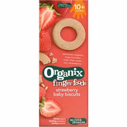 Organix Strawberry Baby Biscuits 54 g