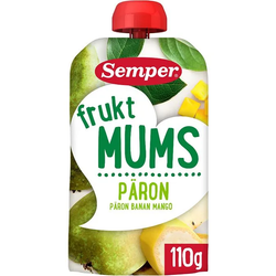 Semper Fruktmums 6M 110g - Päron