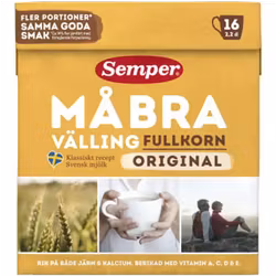 Semper Må Bra Välling Fullkorn Original 510 g