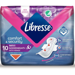 Libresse Maxi Goodnight 10 st