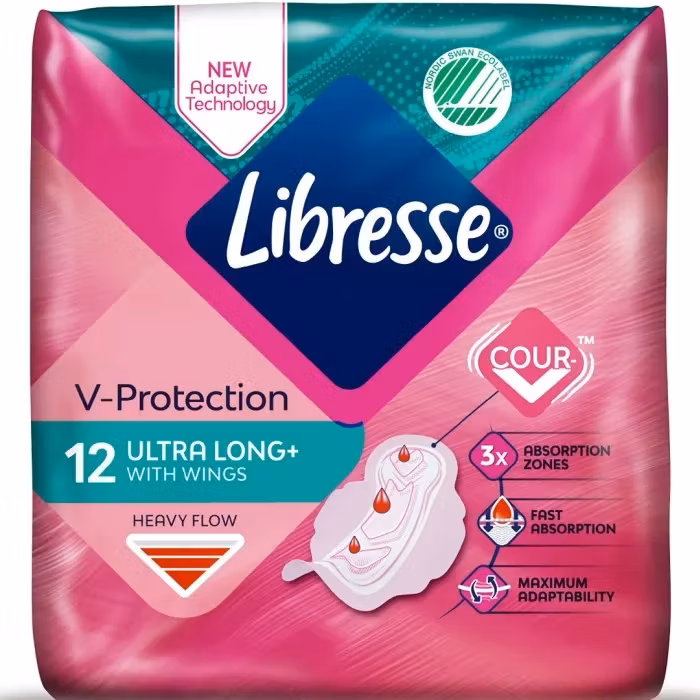 Libresse Ultra Thin Long Wing 12st