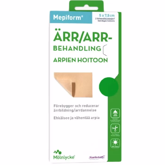 Mepiform 5x7.5 cm 2 pcs