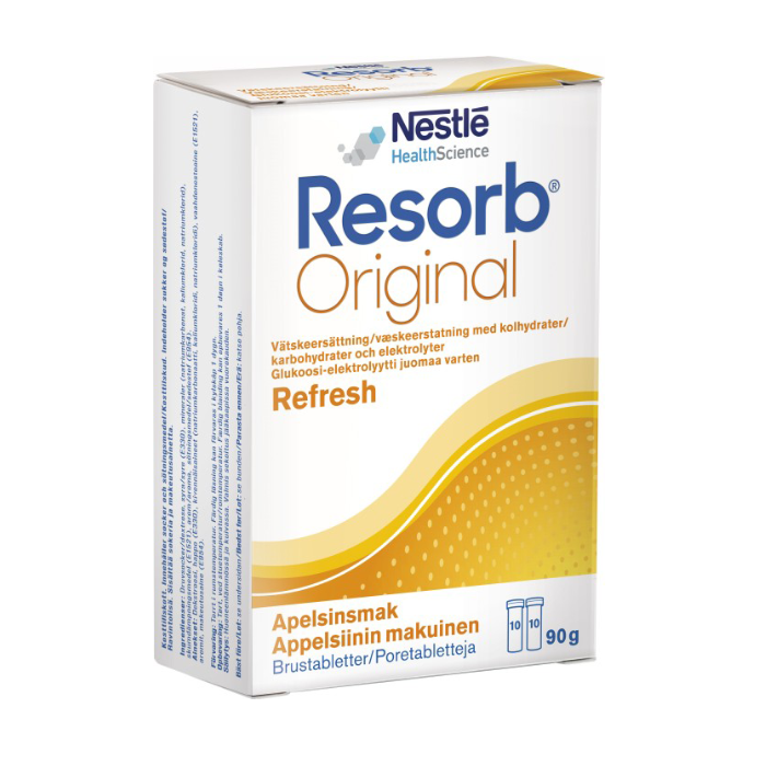 Resorb Original Apelsin brustabletter 20 st