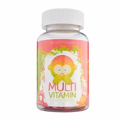 Monkids Multivitamin Hallon Barn 60 tuggtabletter