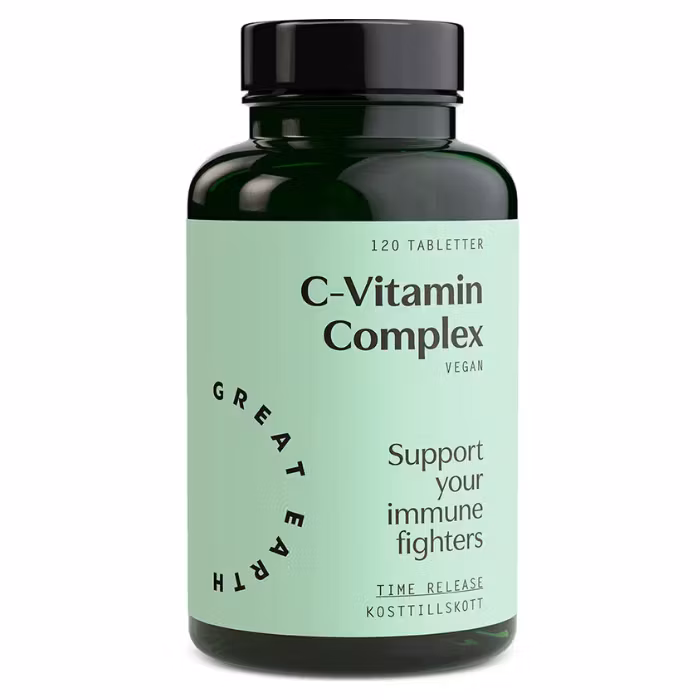 Great Earth C-Vitamin Complex 120 st