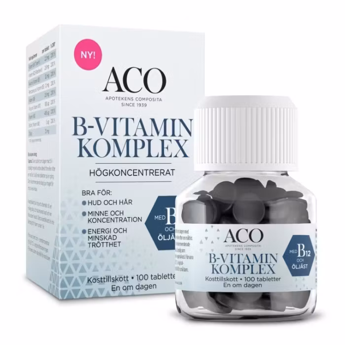 ACO Vitamin B Complex 100 tablets