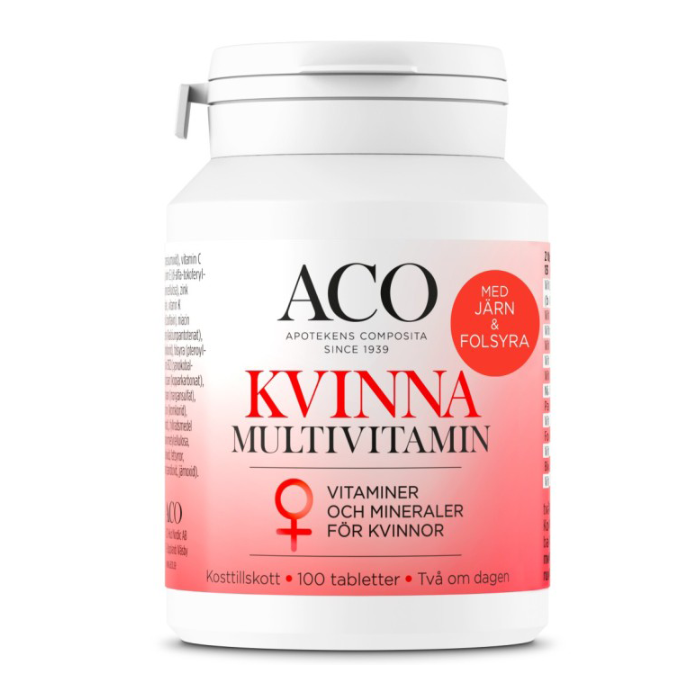 ACO Women's Multivitamin 100 tablets