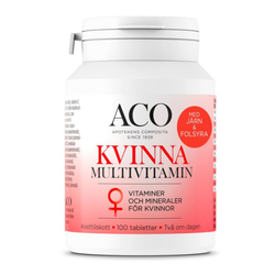 ACO Women's Multivitamin 100 tablets
