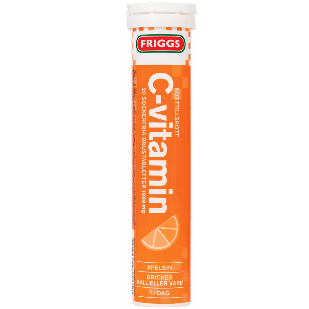 Friggs Vitamin C Orange 20 effervescent tablets