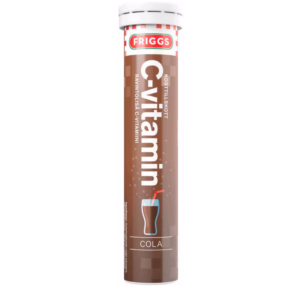 Friggs C-vitamin Cola 20 brustabletter