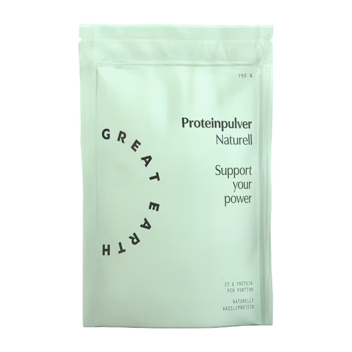 Great Earth Proteinpulver Naturell 750 g