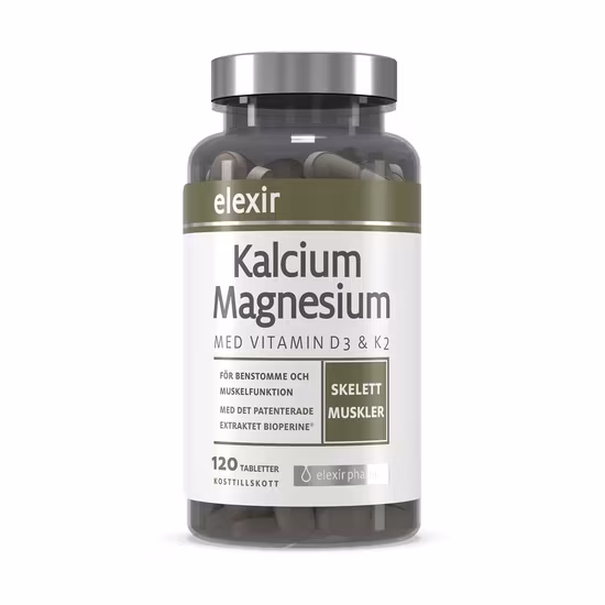 Elexir Calcium Magnesium 120 tablets