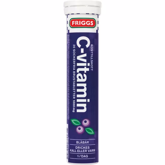Friggs Vitamin C Blueberry 20 effervescent tablets