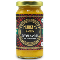 Munkens Hälsa Svensk Honung Saffran & Apelsin EKO 280g