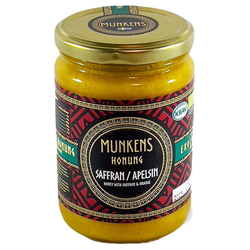 Munkens Hälsa Svensk Honung Saffran & Apelsin EKO 500g