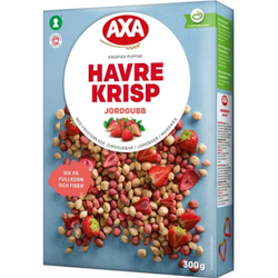 Axa Havrekrisp Strawberry 300g