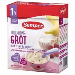 Semper Wholemeal Porridge with Fruit & Yoghurt 18 months 470 g