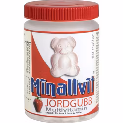 Minallvit Jordgubb 60 st
