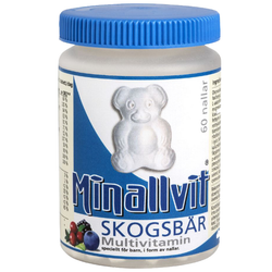 Minallvit Forest berries 60 pcs