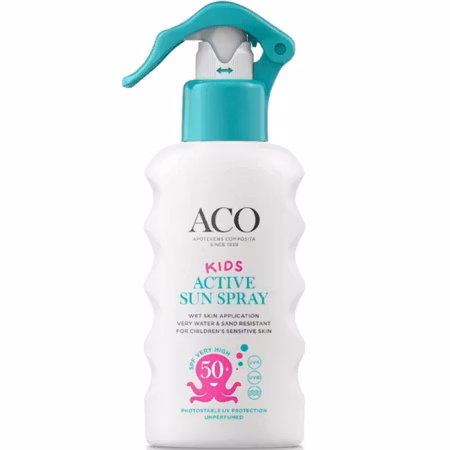 ACO Kids Active Sun Spray SPF 50+, 175 ml