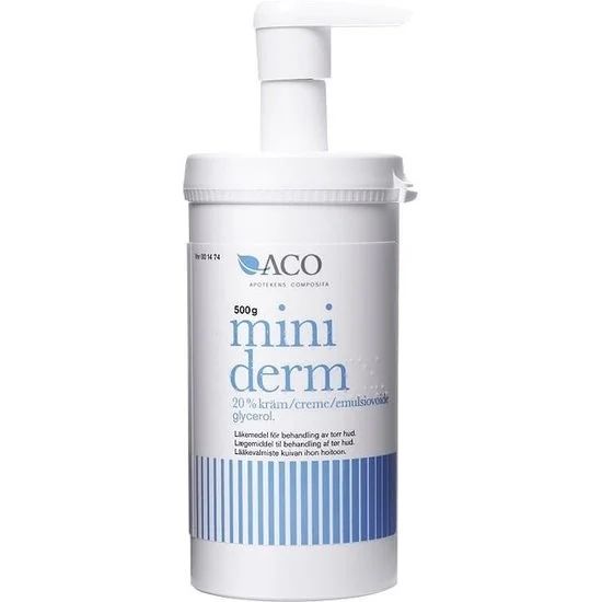 Miniderm, cream 20% (with pump) 500 g