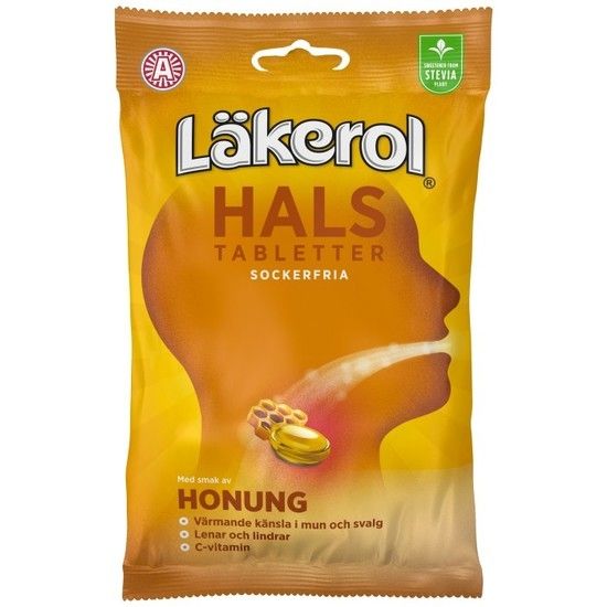 Läkerol Hals Honung 65 g