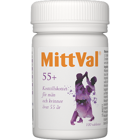 MittVal 55+ 100 tablets