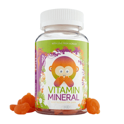 Monkids Vitamin + Mineral 60 chewable tablets