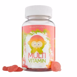 Monkids Multivitamin Hallon Barn 60 tuggtabletter