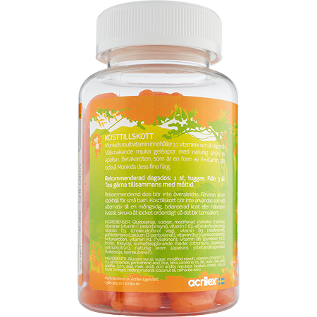 Monkids Multivitamin Children Orange 60 chewable tablets