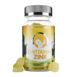 Monkids Vitamin C+Zinc Teen Fruit Flavor 60 chewable tablets