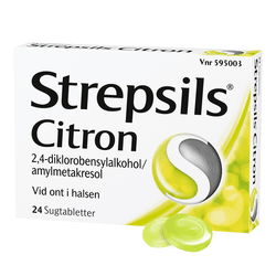 Strepsils Citron, sugtablett 24 st