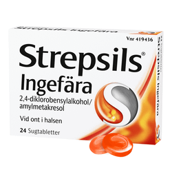 Strepsils Ginger, Lozenges 24 pcs