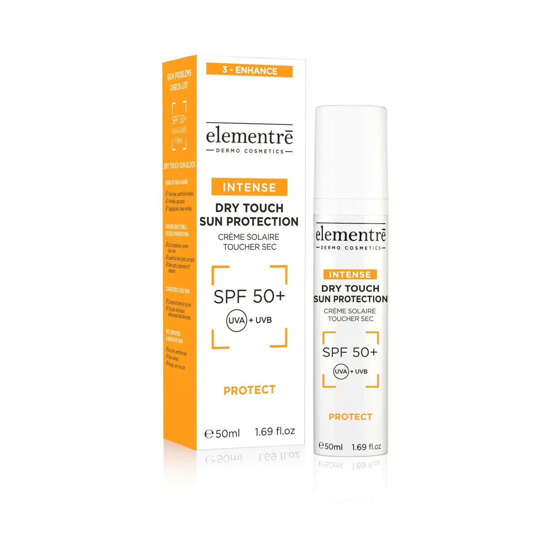 ELEMENTRĒ SPF50+ DRY TOUCH SUN PROTECTION 50 ML