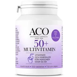 ACO 50+ Multivitamin 100 tablets