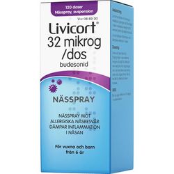 Livicort nässpray 32 mikrogram/dos 120 st