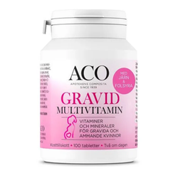 ACO Pregnant Multivitamin 100 tablets