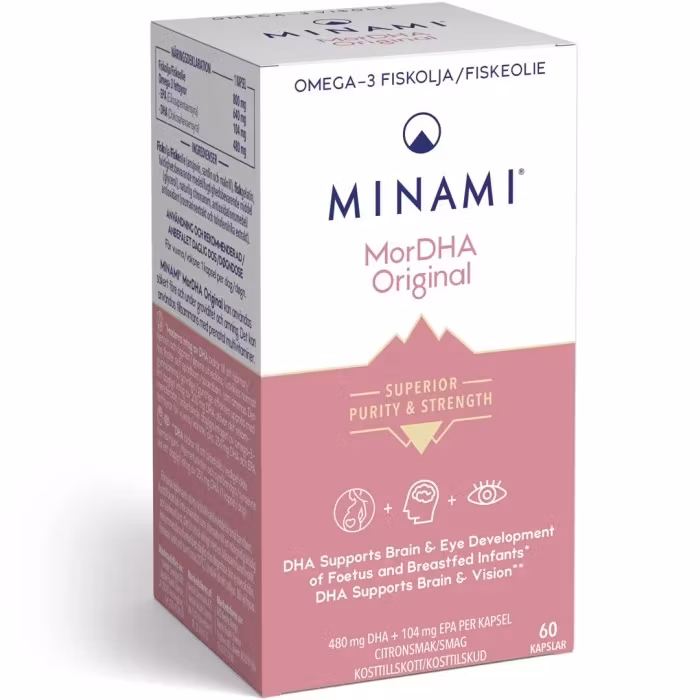 Minami MorDHA Original Omega-3 80% 60 kapslar