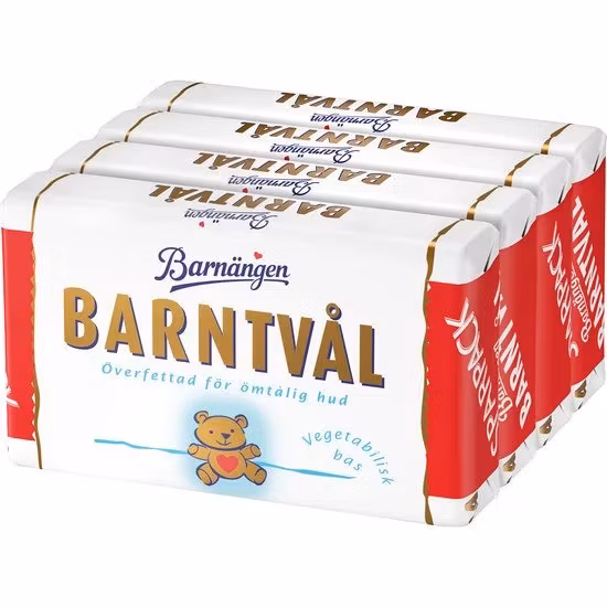 Barnängen Children's soap 4 x 85 g