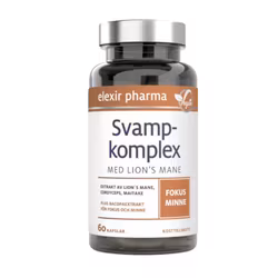 Elexir Pharma Mushroom Complex with Lion's Mane 60 capsules