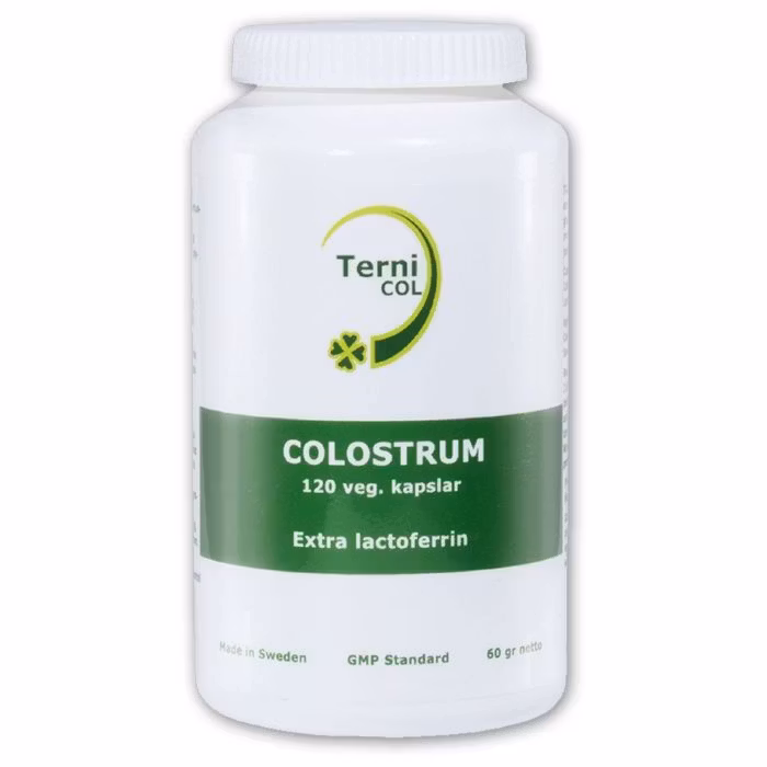 TerniCOL Colostrum Extra lactoferrin 120 kapslar