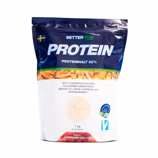 Better You Pea and oat protein Strawberry/Raspberry 1 kg