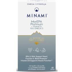 Minami MorEPA Platinum Omega-3 90% 60 capsules