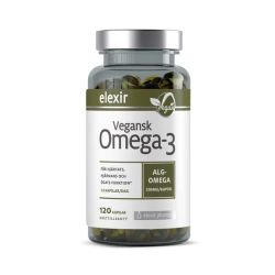 Elexir Pharma Vegan Omega-3 120 capsules